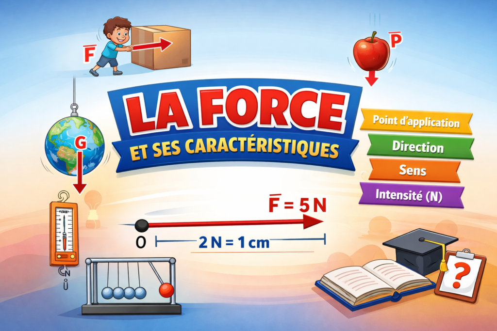 la force et ses caractéristiques
