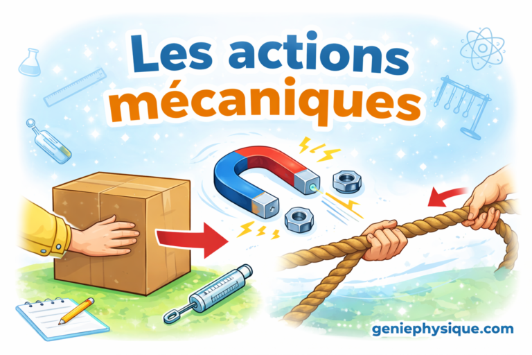 les actions mécaniques