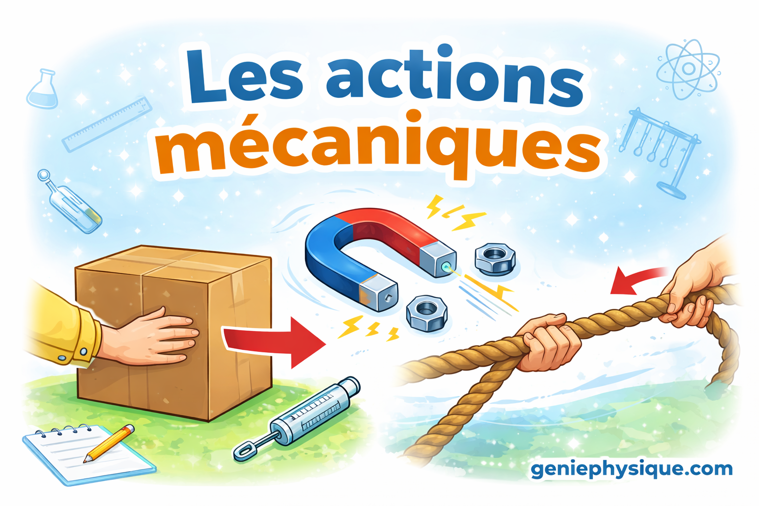 les actions mécaniques