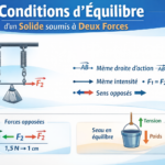 Conditions d'équilibre d'un solide