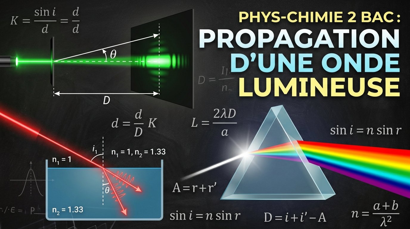 Propagation d’une onde lumineuse