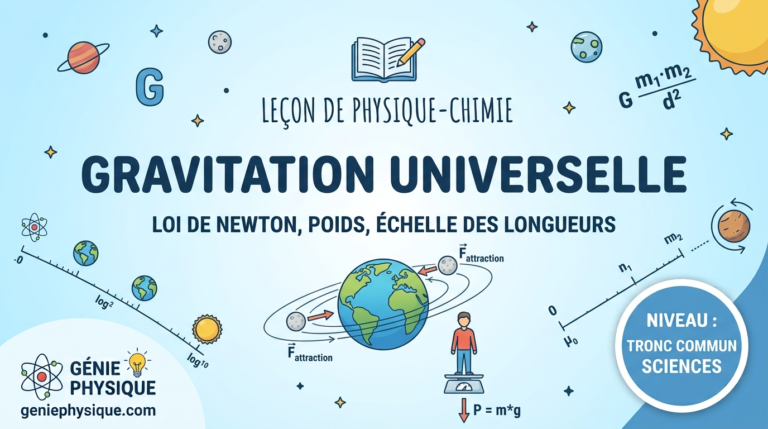 la gravitation universelle